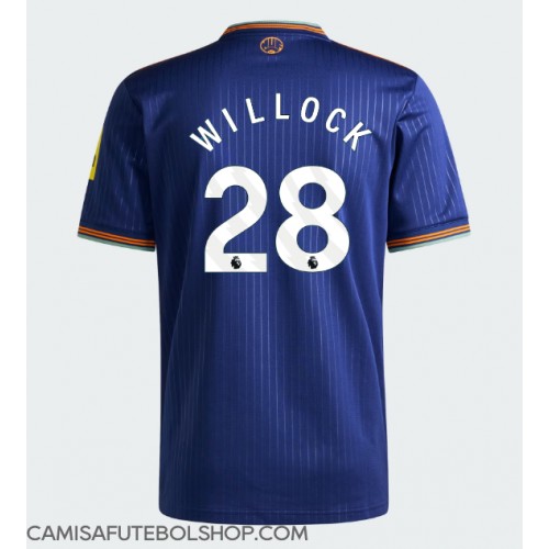 Camisa de time de futebol Newcastle United Joe Willock #28 Replicas 3º Equipamento 2025-26 Manga Curta